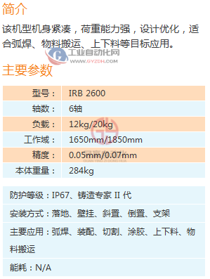 ABB工業(yè)機(jī)器人